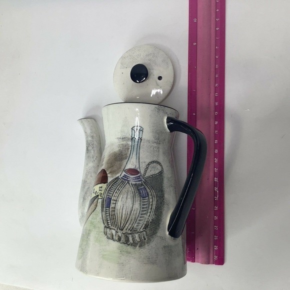 VINTAGE Capri by Royal Sealy Japan Ceramic Coffee Pot‎ Japan Carafe - Picture 7 of 7